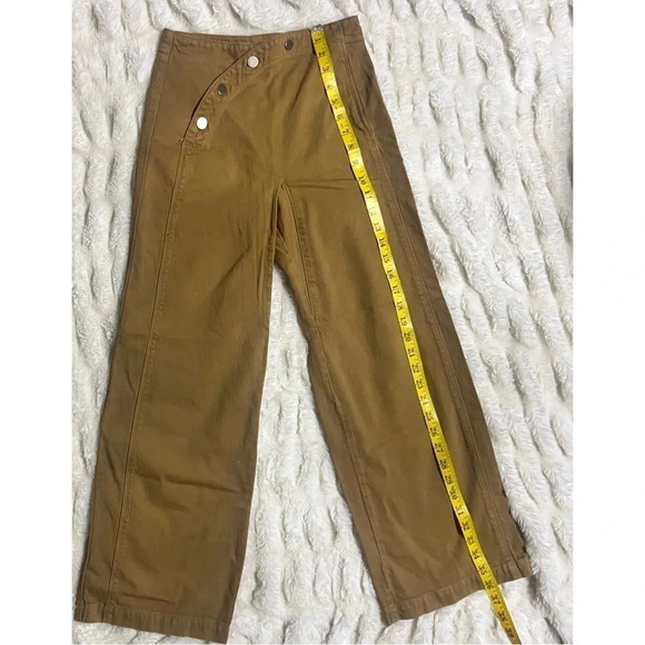 RACHEL COMEY Women’s Brown Wide Leg Pants Made in USA - Picture 14 of 16